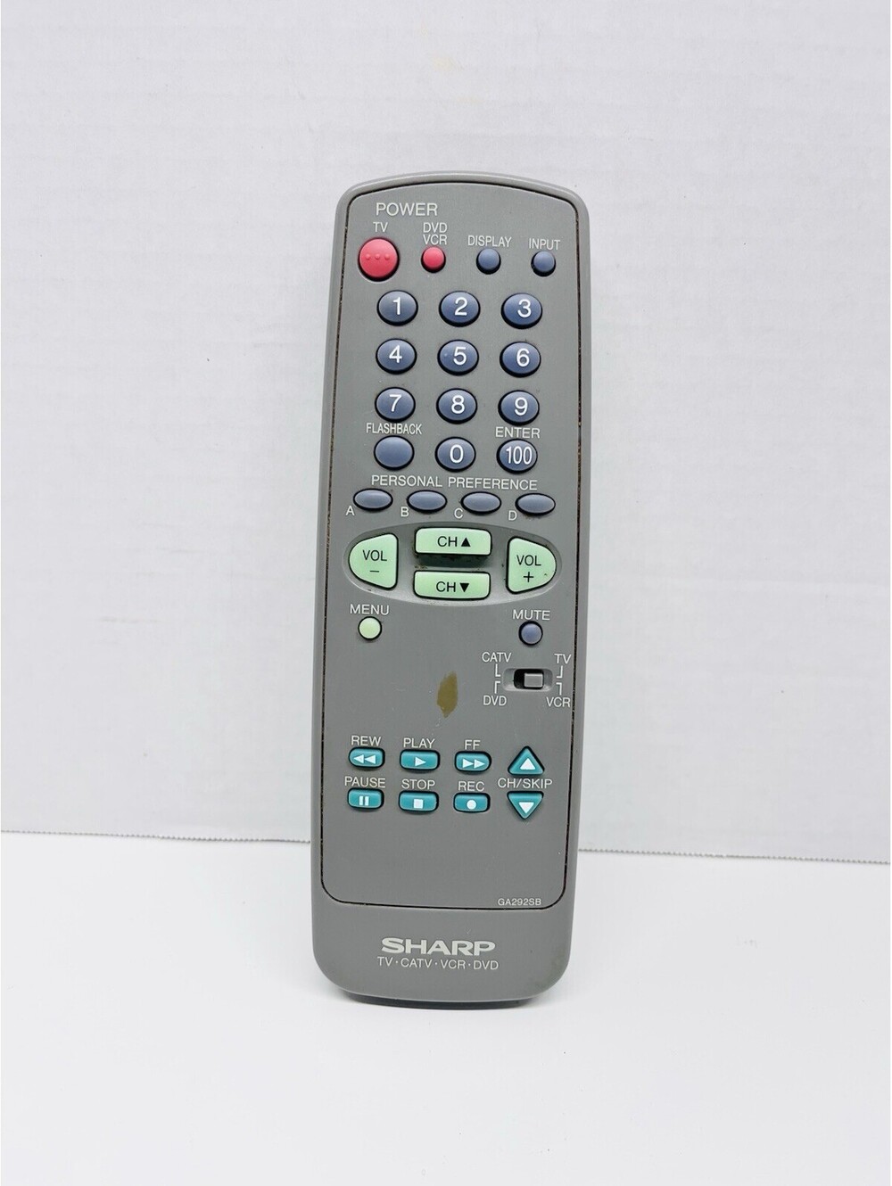 Sharp GA292SB Television TV Remote 20F550 25C340 27C540 32F540 36C530